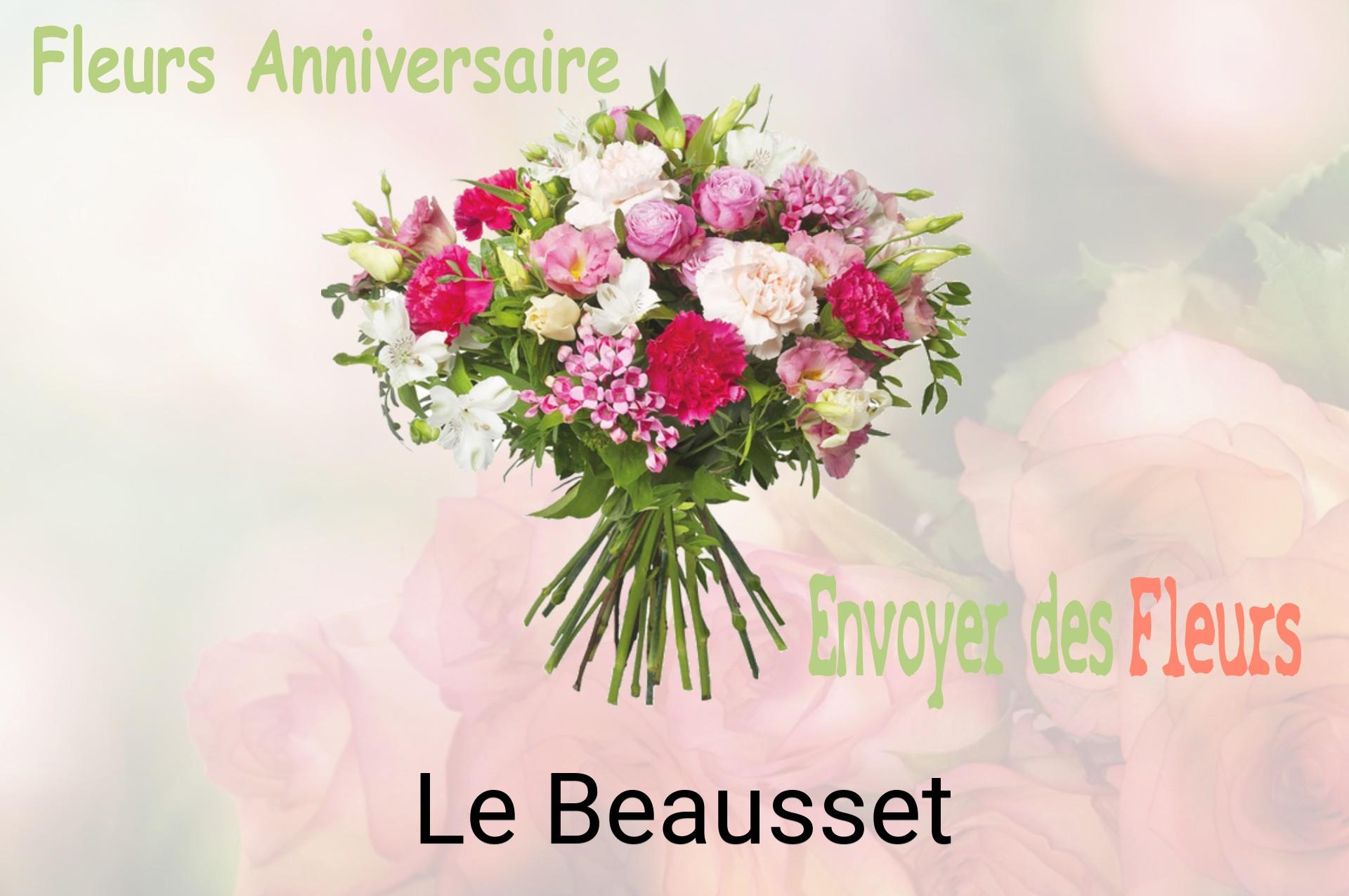 Bouquet de fleurs d’anniversaire livré à Le Beausset