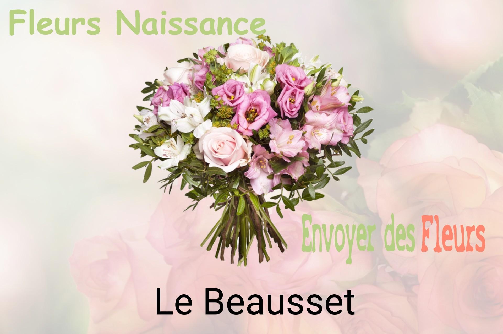 Bouquet de fleurs de naissance livré à Le Beausset